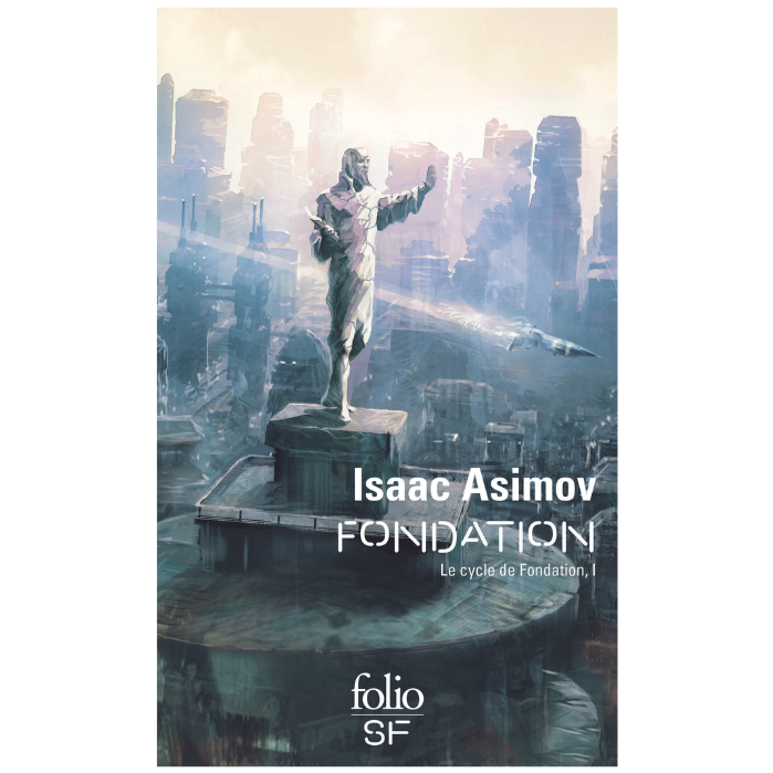 roman de science-fiction fondation isaac asimov couverture